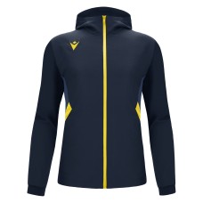 TIAMAT FULL ZIP MICRO HOODY TOP NAV/YEL
