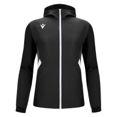 TIAMAT FULL ZIP MICRO HOODY TOP BLK/WHT