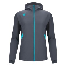 TIAMAT FULL ZIP MICRO HOODY TOP ANT/NSKY