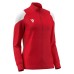VALKYRIA WMN FULL ZIP TOP RED/WHT