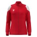 VALKYRIA WMN FULL ZIP TOP RED/WHT