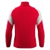 VANIR FULL ZIP TOP RED/WHT