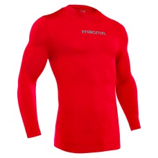 PERFORMANCE TECH UNDERWEAR TURTLENECK TOP LS RED