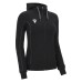 BASS ECO FULL ZIP HOODY WOMAN BLK/ANT