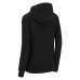 BASS ECO FULL ZIP HOODY WOMAN BLK/ANT