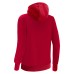 DRUM FULL LENGTH ZIP WOMAN HOODY RED