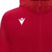 DRUM FULL LENGTH ZIP WOMAN HOODY RED