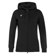 LYRE FULL ZIP HOODY WOMAN BLK
