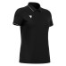 MELODY POLO WMN SS BLK/WHT