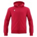 TRUMPET FULL LENGTH ZIP HOODY RED/DRED