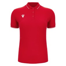 WALTZ ECO POLO WOMAN RED SS
