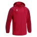 ELBRUS FULL LENGTH ZIP RAINJACKET RED/DRED