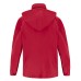 ELBRUS FULL LENGTH ZIP RAINJACKET RED/DRED