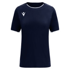 WIDIA ECO WOMAN SHIRT NAV/LNAV/WHT SS