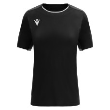 WIDIA ECO WOMAN SHIRT BLK/DGRY/WHT SS