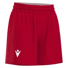 F500 SHORTS WMN REVERSIBLE RED/WHT