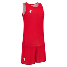 F500 REVERSIBLE WOMAN SET RED/WHT
