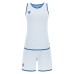 F500 REVERSIBLE WOMAN SET ROY/WHT
