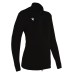 CAROL WARMER TOP WOMAN FULL ZIP BLK