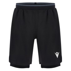 PADEL ICON CE MATIAS II SHORT DBL BLK NS/NS