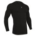 PERFORMANCE TECH UNDERWEAR TURTLENECK TOP LS BLK
